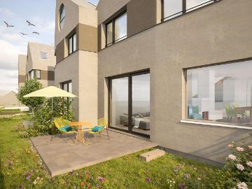 Neubauprojekt Allmendgasse mit vier 7.5 Zimmer Doppelhäuser Haus B