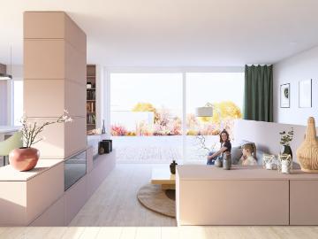 Neubauprojekt Allmendgasse mit vier 7.5 Zimmer Doppelhäuser Haus C