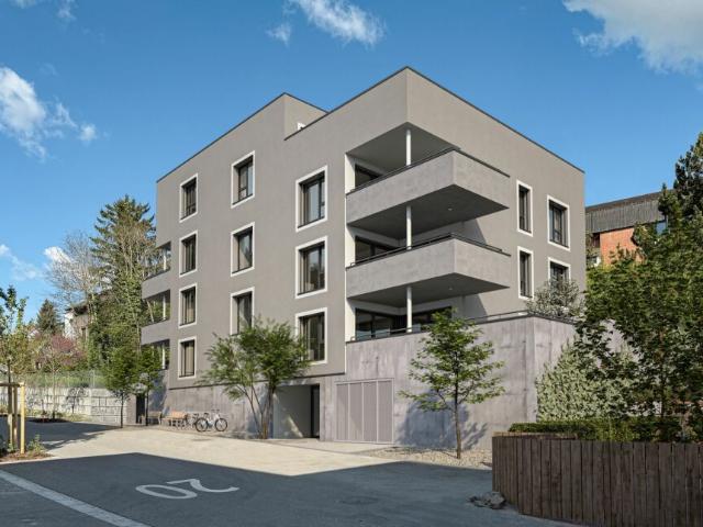 NEUBAUPROJEKT AM LEUENHANG: LICHTDURCHFLUTET MIT HOCHWERTIGEM AUSBAU