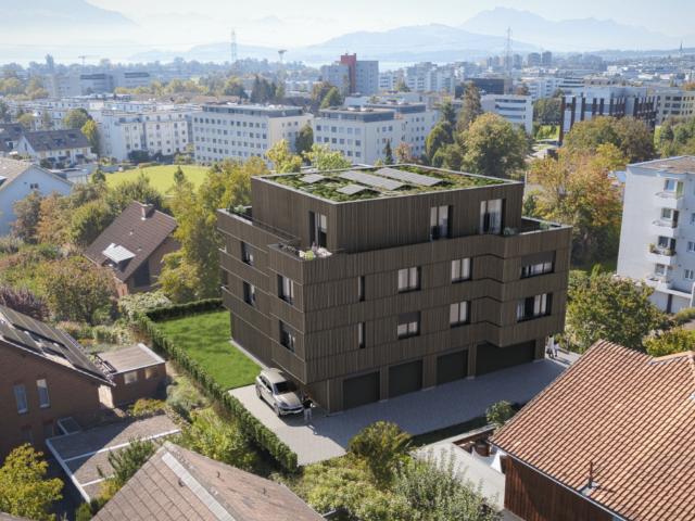 Neubauprojekt BLICKFANG: Letzte verfügbare 3.5 Zimmerwohnung im 1. OG