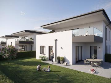 Neubauprojekt – Exklusive Eigentumswohnungen mit Garten oder Penthouse Terrasse in Großsulz bei Kalsdorf