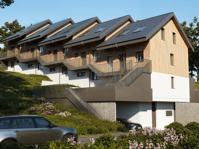 Neubauprojekt Faberwald Wohnen wo andere Urlaub machen