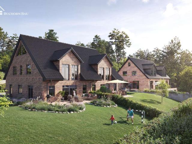 Neubauprojekt Falkenbergsweg 17, großzügige Doppelhaus Hälfte mit 145 m² Wohnfläche