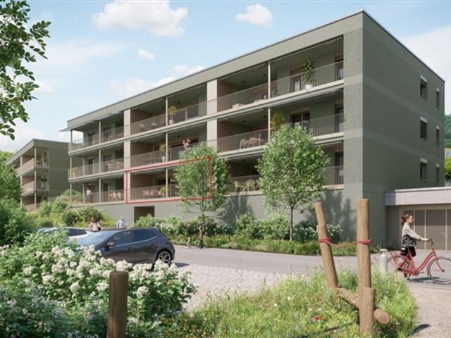 Baubewilligtes Projekt Gemsacker 2.5 Zimmer Erdgeschosswohnung A2 02