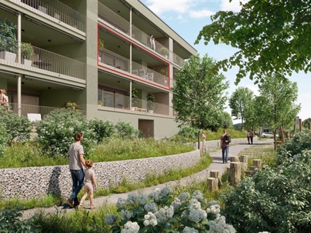 Baubewilligtes Projekt Gemsacker 3.5 Zimmer Wohnung A1 12