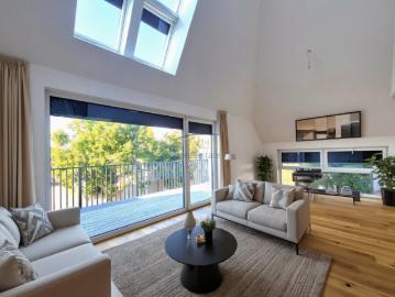 Neubauprojekt in Endphase | Moderne Dachgeschoß Maisonette mit Terrasse in Toplage von Tulln