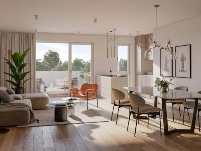 NEUBAUPROJEKT LANGE 30 – Stilvolle 3 Raum Wohnung mit Balkon und hochwertigem Parkettboden