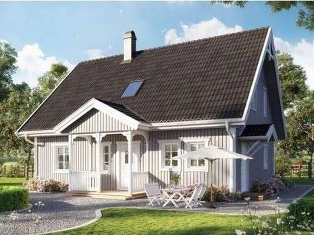 Neubauprojekt: Schwedenhaus KNUTSTORP, 142m² Wohnfl sehr ruhige Sackgasse in Feld /Waldrandlage