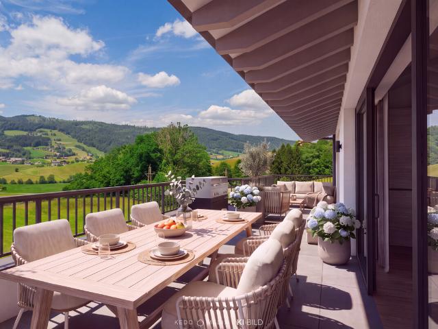 Neubauprojekt Sky Living Top 3 4 Zimmer Dachgeschoß Residenz