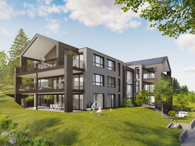 Neubauprojekt: 4.5 Zimmer Dachgeschosswohnung in Untereggen
