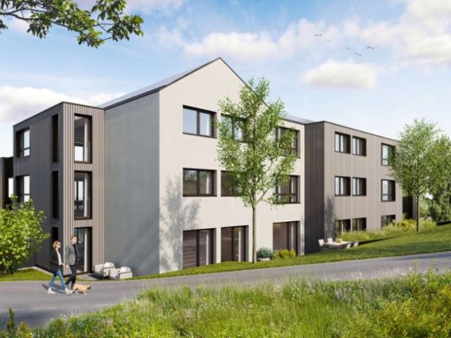 Neubauprojekt 4.5 Zimmer Obergeschosswohnung in Untereggen