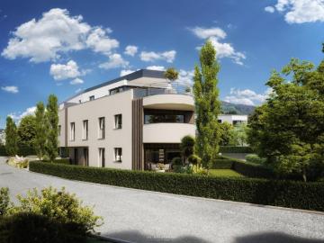 Neubauprojekt'the nine' edle 3 zimmer etagenwohnung mit balkon