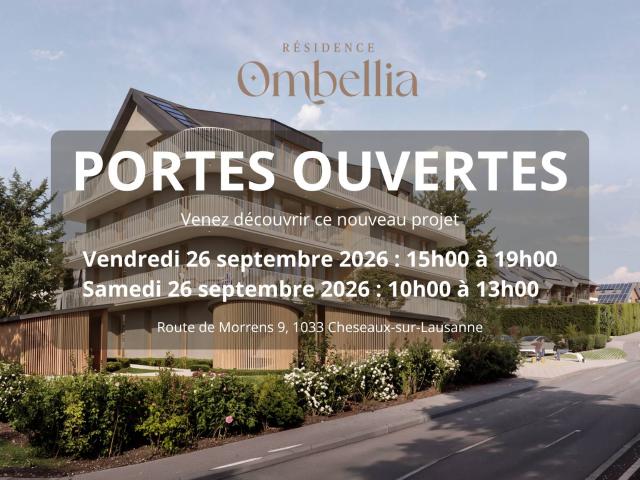 Neue Beförderung: Ombellia 3,5 Zimmer Wohnung im obersten Stockwerk
