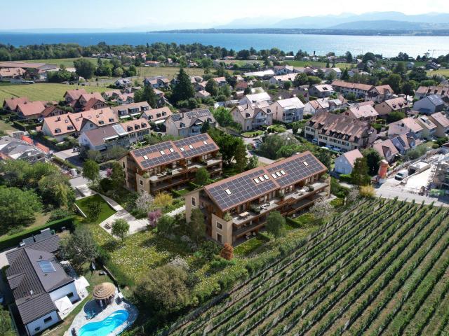 Neue Doppelhaus Wohnung in Founex