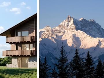 Route De, Val-d'Illiez, Bezirk Monthey, Wallis