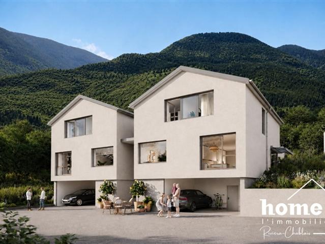 Neue freistehende Villa mit 5,5 Zimmern, nur 4 km vom Genfersee entfernt