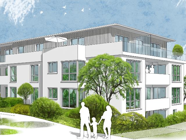Neue, großzügige und moderne 2 Zi. Wohnung
