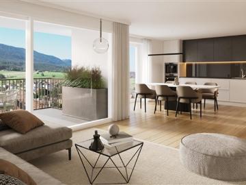 Neue grosszügige 5.5 Zimmer Wohnung mit grossem Südost Balkon