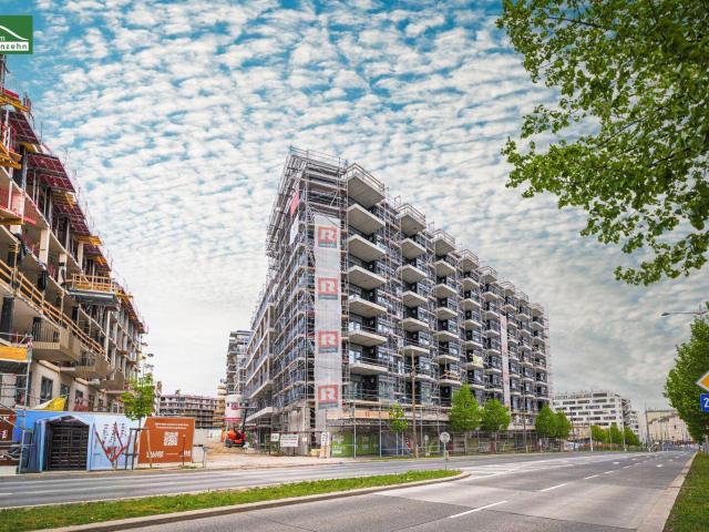 Neue Gründerzeit – Village im Dritten: 2 Zimmer Wohnung mit Premium Ausstattung und Freifläche