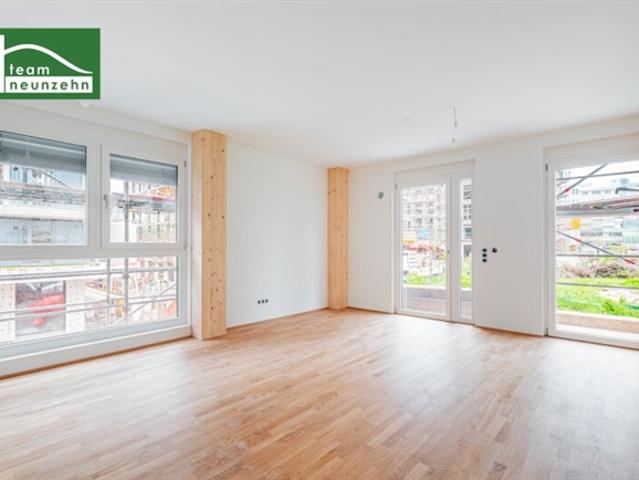 Neue Gründerzeit – Village im Dritten 2 Zimmer Wohnung mit Premium Ausstattung und Freiflächen