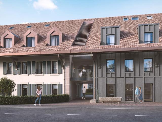 Neue Harmonia Entwicklung in Romanel sur Lausanne – 3,5 Zimmer Wohnungen im neuen Dachboden zum Verkauf