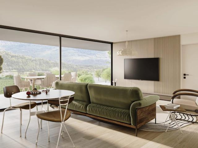 Neue Penthouse Wohnung mit 3,5 Zimmern und Terrasse