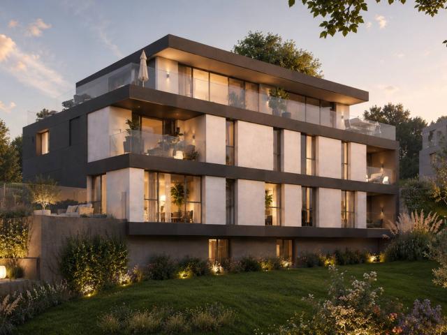 Neue Residenz in Chailly 2.5 Zimmerwohnung mit Südbalkon