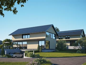 Neue Villa mit 4,5 Zimmern und Garten in Bussy sur Moudon