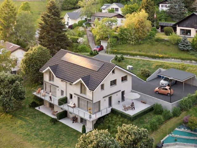 NEUE VILLA Ein privilegiertes Wohnumfeld zwischen See und Bergen