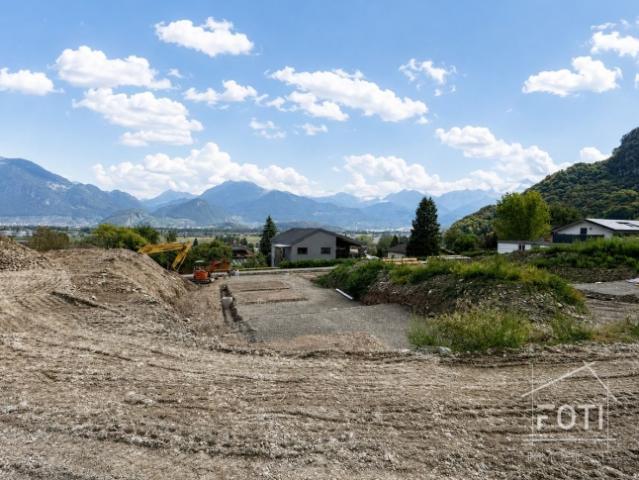 NEUE Villa 4,5 S. 131 m² – Garten, Terrasse 39 m² und Blick auf Dents du Midi – Muraz