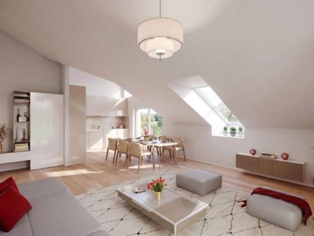Neue Wohnung von 3,5 Zimmern mit Balkon