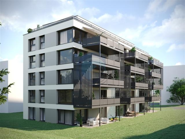 NEUBAU WOHNUNG AUF DER 3. ETAGE MIT 5,5 ZIMMERN UND DACHPARZELLEN