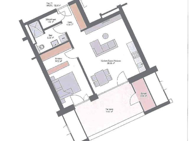 Neue Zweizimmerwohnung in Lauterach