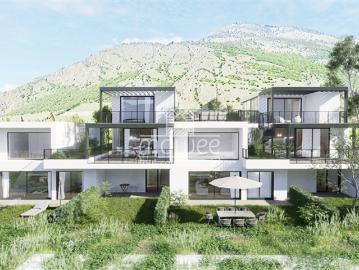 Neue zeitgenössische Villa in Saillon – Ein geschütztes Wohnumfeld