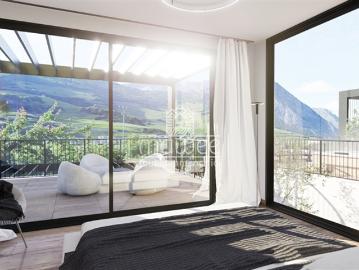 Neue zeitgenössische Villa in Saillon – Ein geschütztes Wohnumfeld