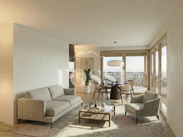 Neue 2,5 Zimmer Penthouse Wohnung mit Balkon zum Verkauf in Cottens