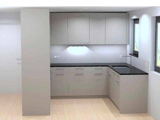 neue 2.5 Zimmer Wohnung mit Terrasse und herrlicher Aussicht
