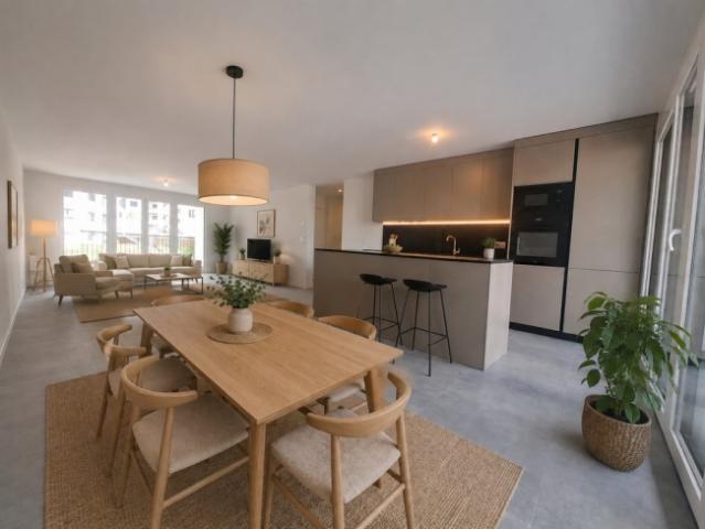 Neue 3,5 Zimmer Wohnung im ersten Stock in Farvagny