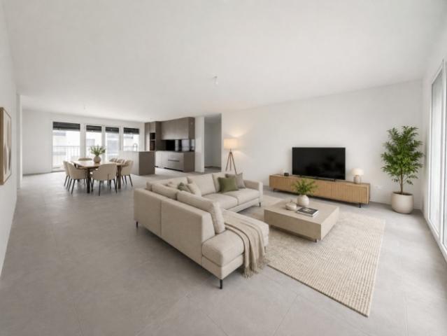 neue 4,5 Zimmer Wohnung im Erdgeschoss in Farvagny