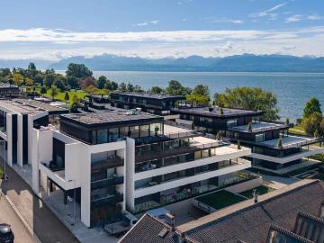 Neue 4,5 Zimmer Wohnung mit überdachten Balkonen