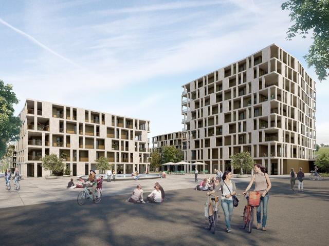 Neue 4,5 Zimmer Wohnungen in La Gotta, Belfaux