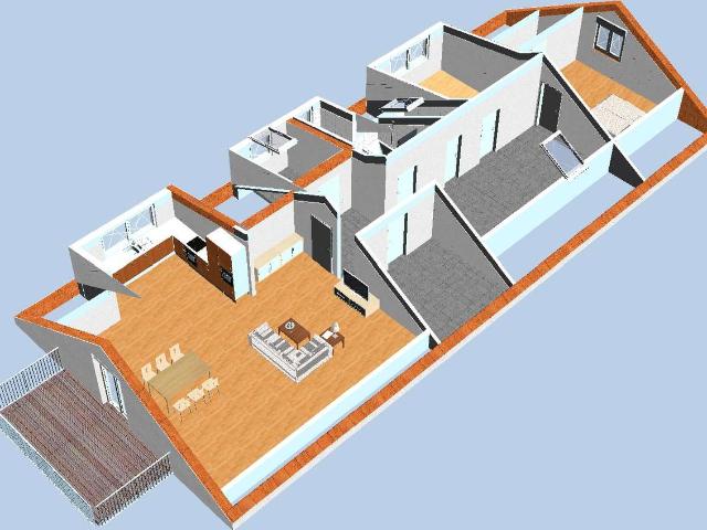 Neue 4 Zimmer Küche Bad Wohnung in Hayna! Dachgeschoss