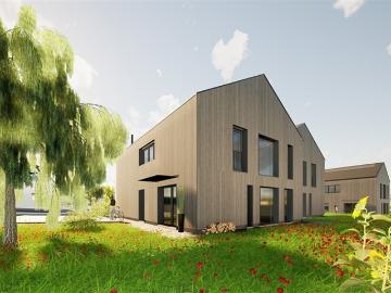 Neue 5,5 Zimmer Familienvilla zum Verkauf in Courgenay