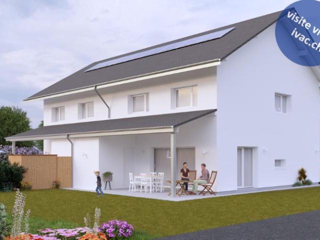 Neue 5 Zimmer Familienvilla in Champtauroz VD