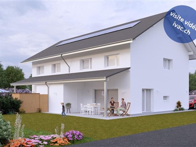 Neue 5 Zimmer Familienvilla in Champtauroz / VD