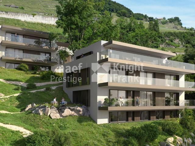 Neue 7,5 Zimmer Doppelhauswohnung mit außergewöhnlichem Seeblick