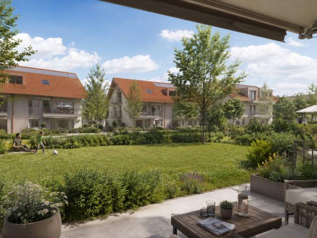 Neuentwicklung: 4,5 neue Zimmer mit großem privatem Garten und einer Terrasse von 78 m²