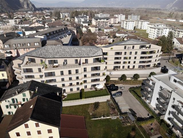 Neuentwicklung Domaine de Vouvry – Neues 2,5 Zimmer Apartmentgrundstück A17 zum Verkauf