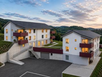 Neuentwicklung in Alle – Wohnung mit 3,5 und 4,5 Zimmern