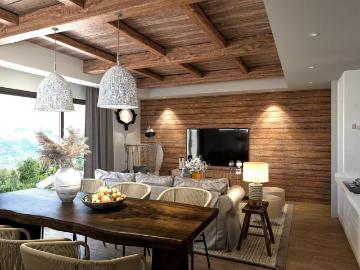 Neues 5.5 Zimmer Chalet auf den Hauts de Saxon